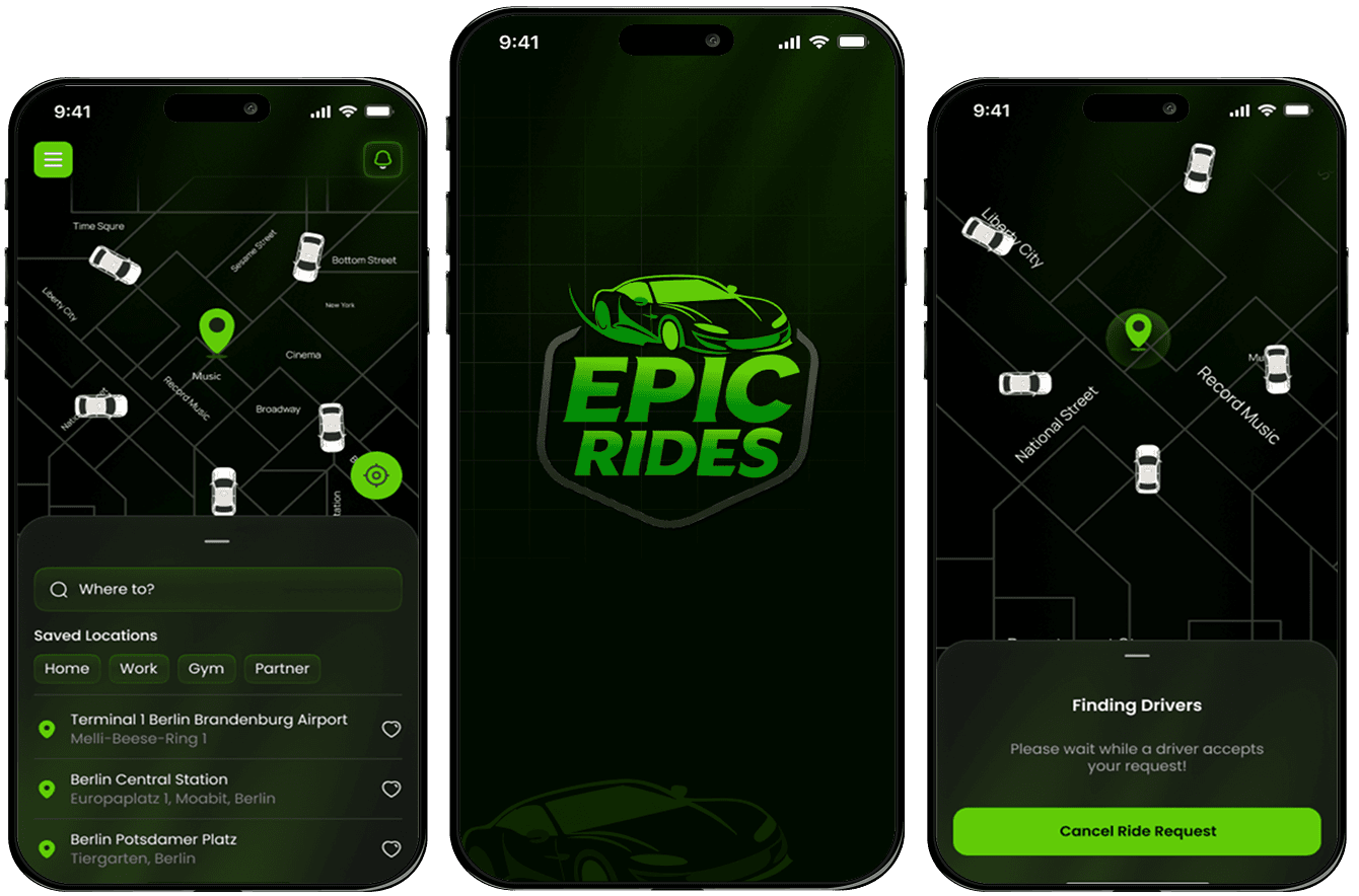 Epic Rides App
